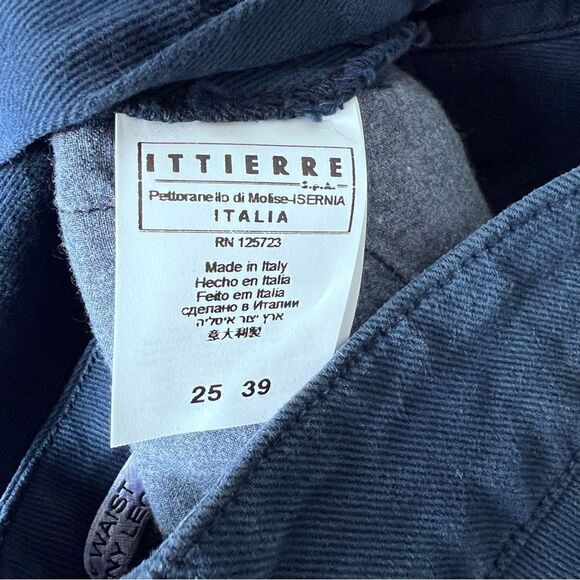 GF Ferré Blue jeans Low Waist Skinny Leg Embroidery Silver Metallic Decor Sz25. - Picture 6 of 10